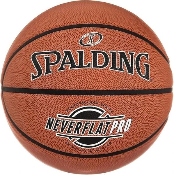 Баскетбольный мяч Spalding NeverFlat Pro Уни р. 7 Оранжевый (76670ZP)