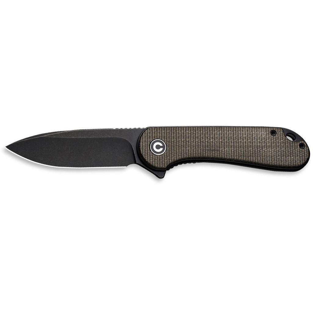 Нож охотничий Civivi Elementum Dark Micarta Blade Black (C907Z)