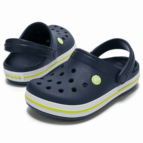 Сабо дитячі Crocs Crocband Clog р. 30/31 Navy/Citrus (5805)