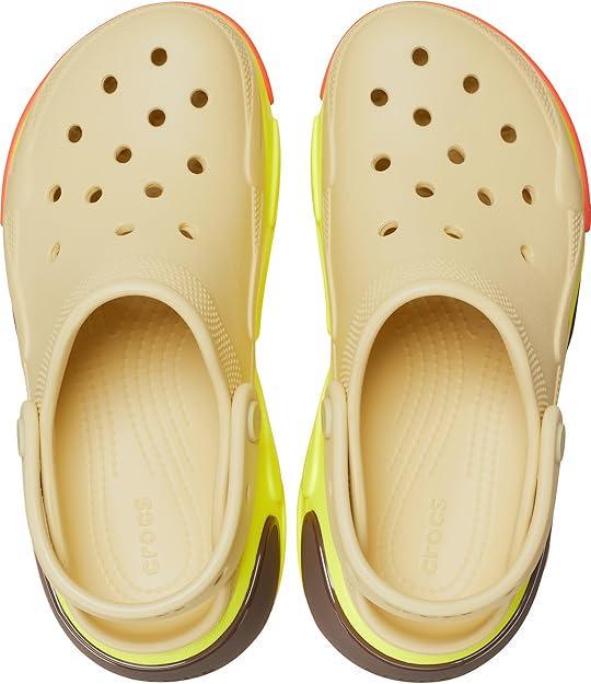 Сабо женские Crocs Bubble Crush Clog Sesame M5W7 р. 37/38 23 см (210061) - фото 4