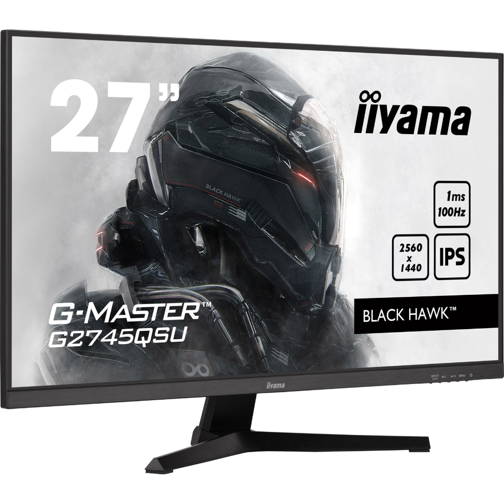 Монитор игровой IPS Iiyama G2745QSU-B1 безрамочный экран 27" Черный (fcd7ffaa) - фото 2