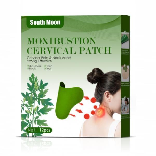 Медичний пластир South Moon Moxibustion Cervical Patch проти болю у шиї 5 шт. (14505208) - фото 10