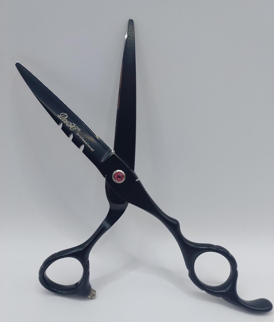 Ножницы парикмахерские прямые ДенІС professional AQW2-60 6 d Black (1453071843)