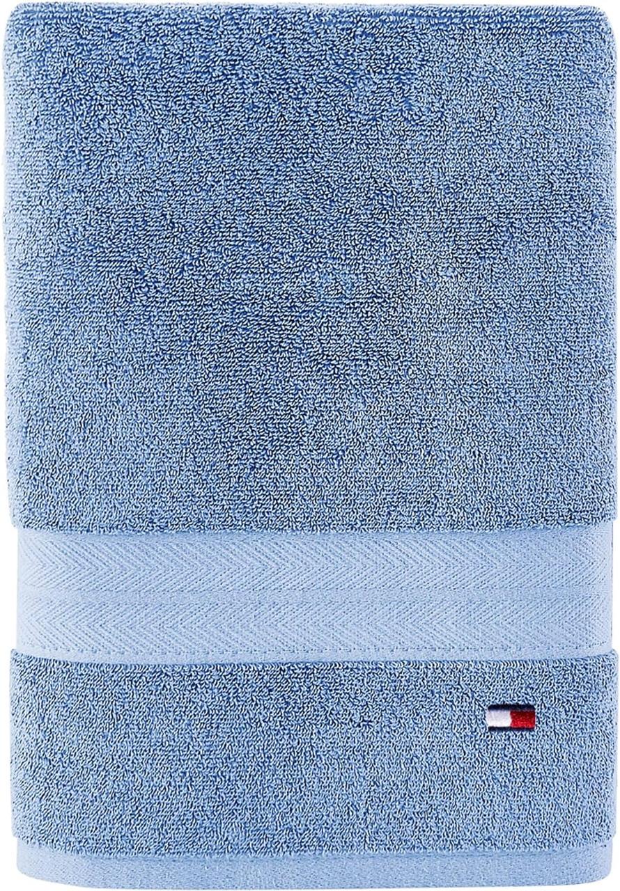 Полотенце для лица Tommy Hilfiger Modern American Solid Cotton Wash Cloth Светло-голубой (2036127247) - фото 1