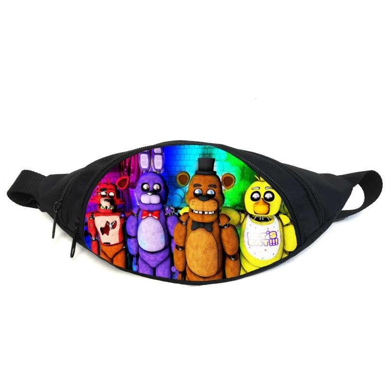 Поясная сумка-бананка Cappuchino toys ФНАФ Аниматроники GB-FNAF 5 ночей с Фредди 16 Черный (2033177477)