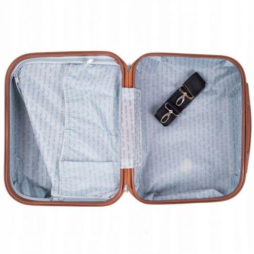 Кейс пластиковий Wings 402 Кофейний - фото 3 Кейс пластиковий Wings 402 Кофейний - фото 3