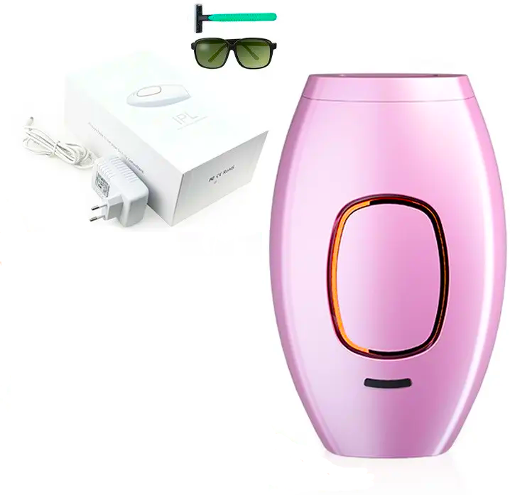 Фотоэпилятор IPL Hair Removal Device Розовый (29661540)