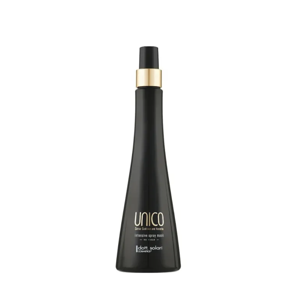 Маска-спрей інтенсивна з ікрою й кератином Dott.Solari Unico Intensive Mask Spray Caviar Sublime and Keratin 200 мл
