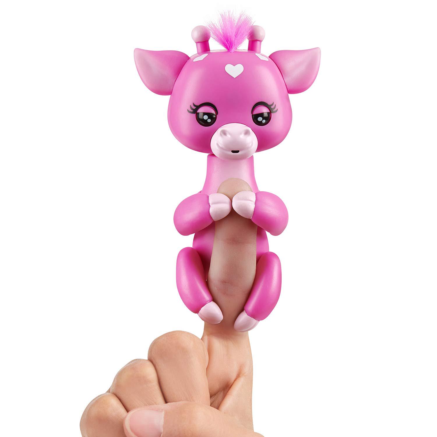 Интерактивная фигурка Жираф Луг WowWee Fingerlings Giraffe Meadow (3555) - фото 2