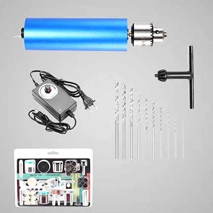 Игрушка гравер для сверления отверстий/полировки и прочего 10 шт. от 0,8 до 3 мм (AN00186) - фото 6