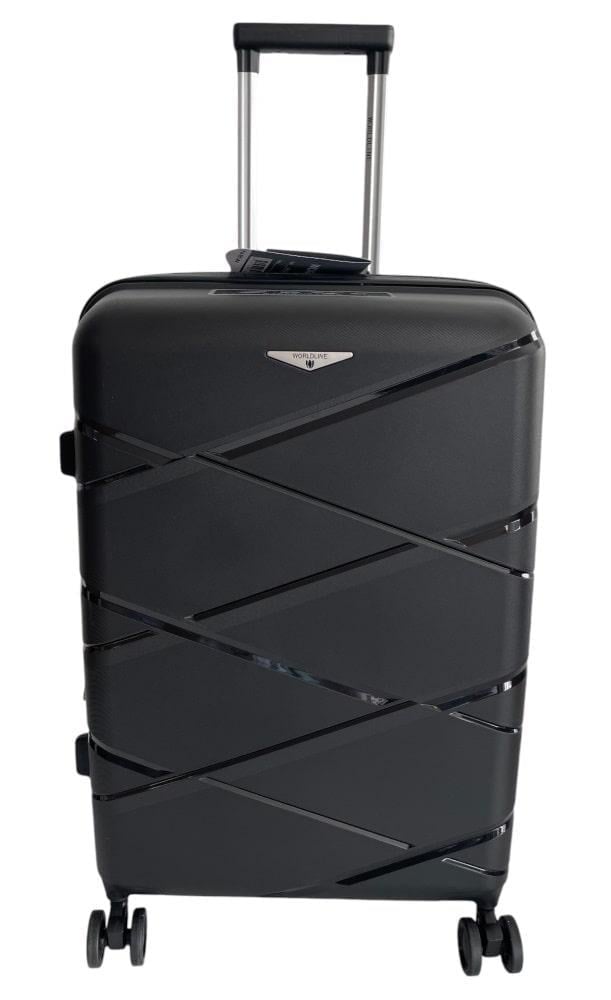 Чемодан малый для ручной клади AIRTEX Worldline 289 полипропилен S Черный