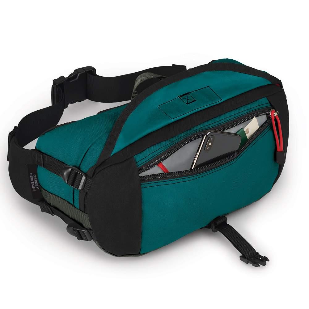 Поясна сумка Osprey Heritage Waist Pack 8 Dark Pine Green (009.001.0163) - фото 3