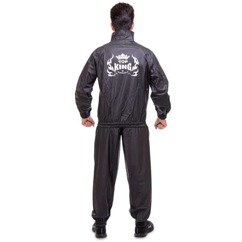 Костюм-сауна Zelart Sauna Suit TOP KING TKSNS XL Чорний (DR004619) - фото 4