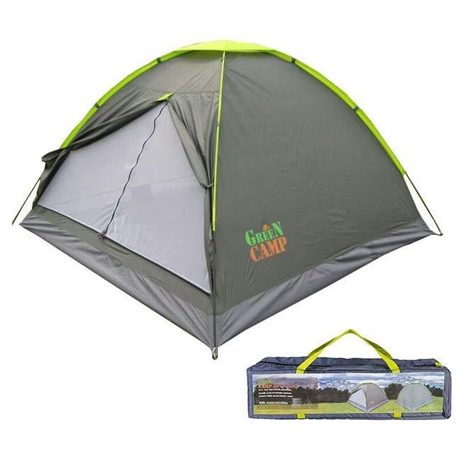 Палатка 3-местная GreenCamp GC1012 Хаки (GC1012)