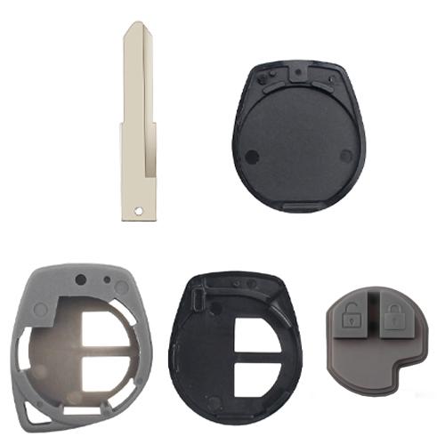 Ключ заготівля, корпус під чіп, 2кн, Suzuki, HU133R - фото 2 Ключ заготівля, корпус під чіп, 2кн, Suzuki, HU133R - фото 2