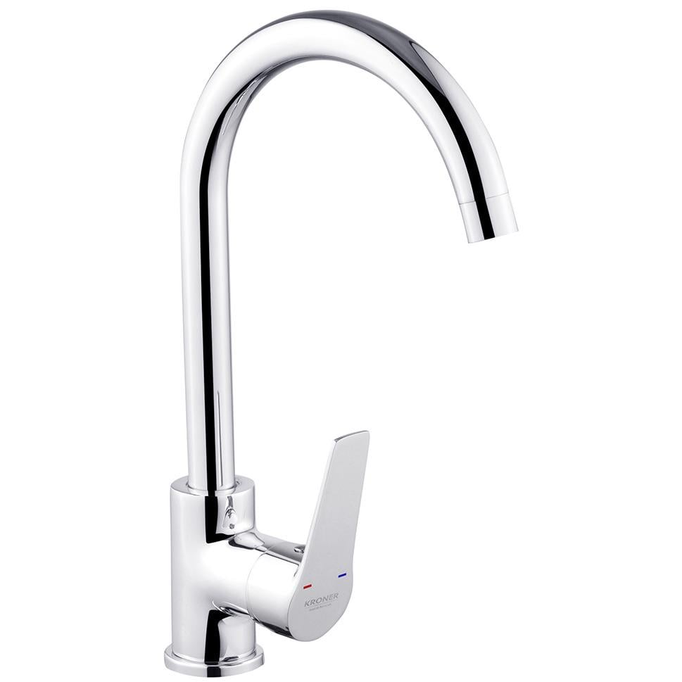 Смеситель для кухни Kroner KRP Hagen-C030 CV032257 однорычажный Хром (215950)