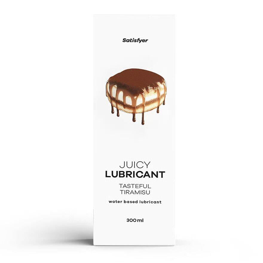 Лубрикант на водной основе Satisfyer Juicy Lubricant Tasteful Tiramisu water based 300 мл (37990647)