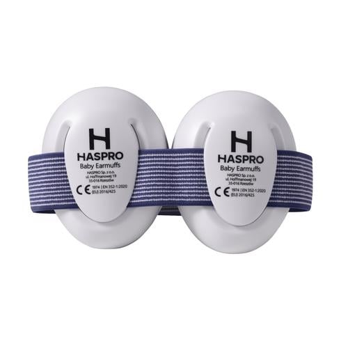 Наушники противошумовые Haspro SNR 23 дБ детские от 0 до 18 мес Синий (1250-02)