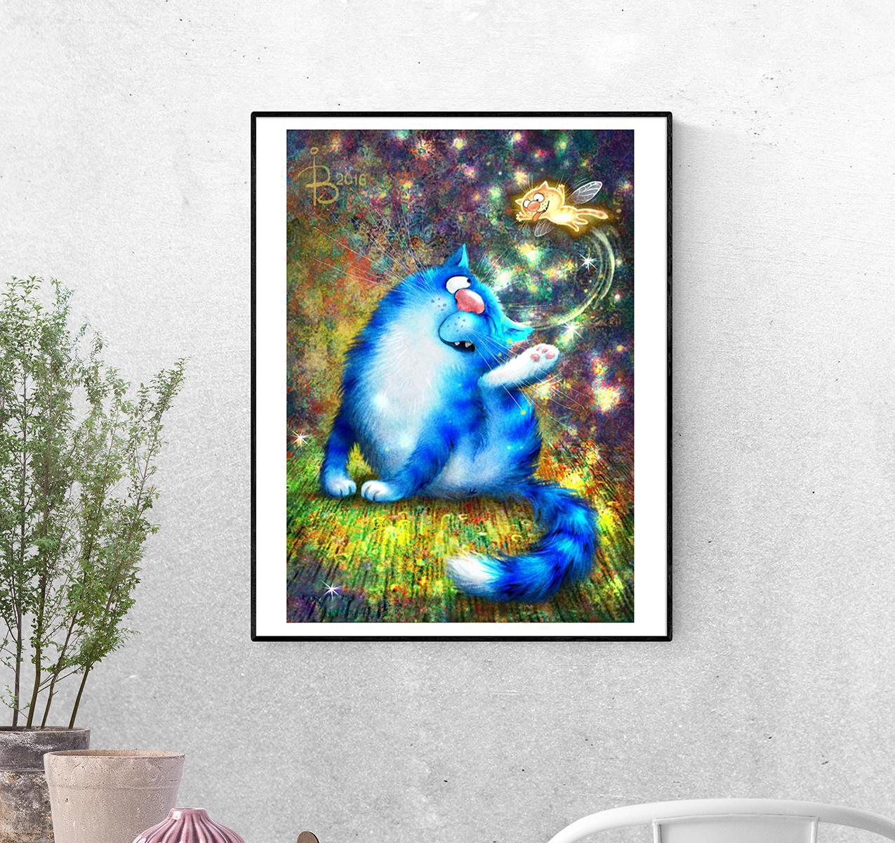 Постер Котофеечка Левого Уха формат А-2 (rinaz_20162225013_Poster)