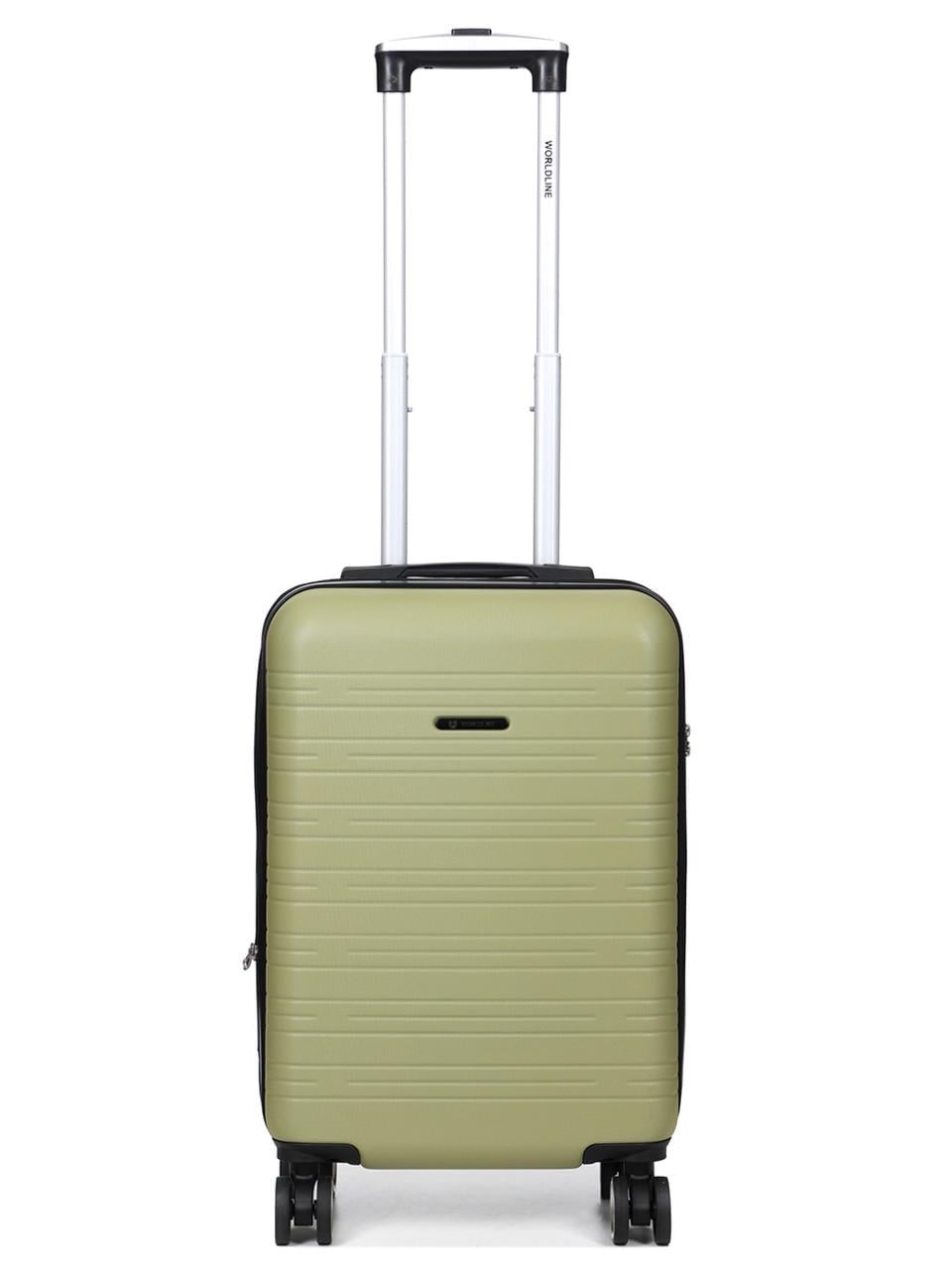 Чемодан Франция имел Worldline S 55х35х20+3 см 38 л 2,6 кг Зеленый (627)