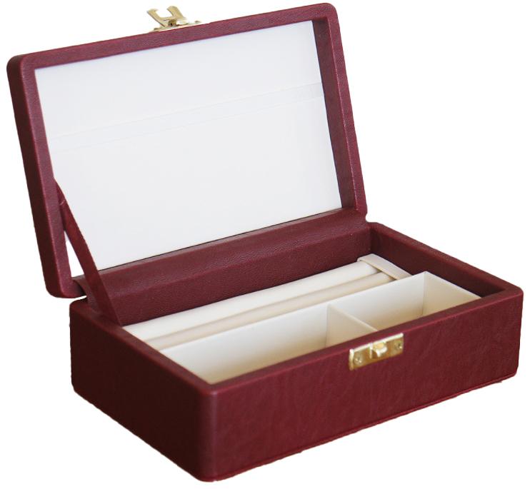 Шкатулка для ювелирных украшений Гранд Презент Бордо (603430)