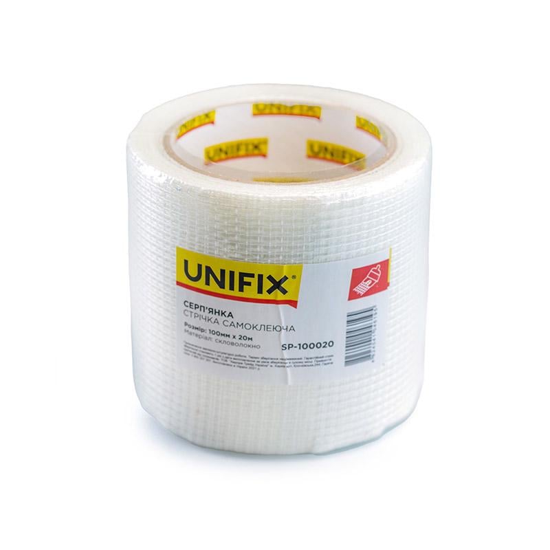 Лента стекловолоконная Unifix серпанка 100 мм x 20 м (SP-10020) Лента стекловолоконная Unifix серпанка 100 мм x 20 м (SP-10020)