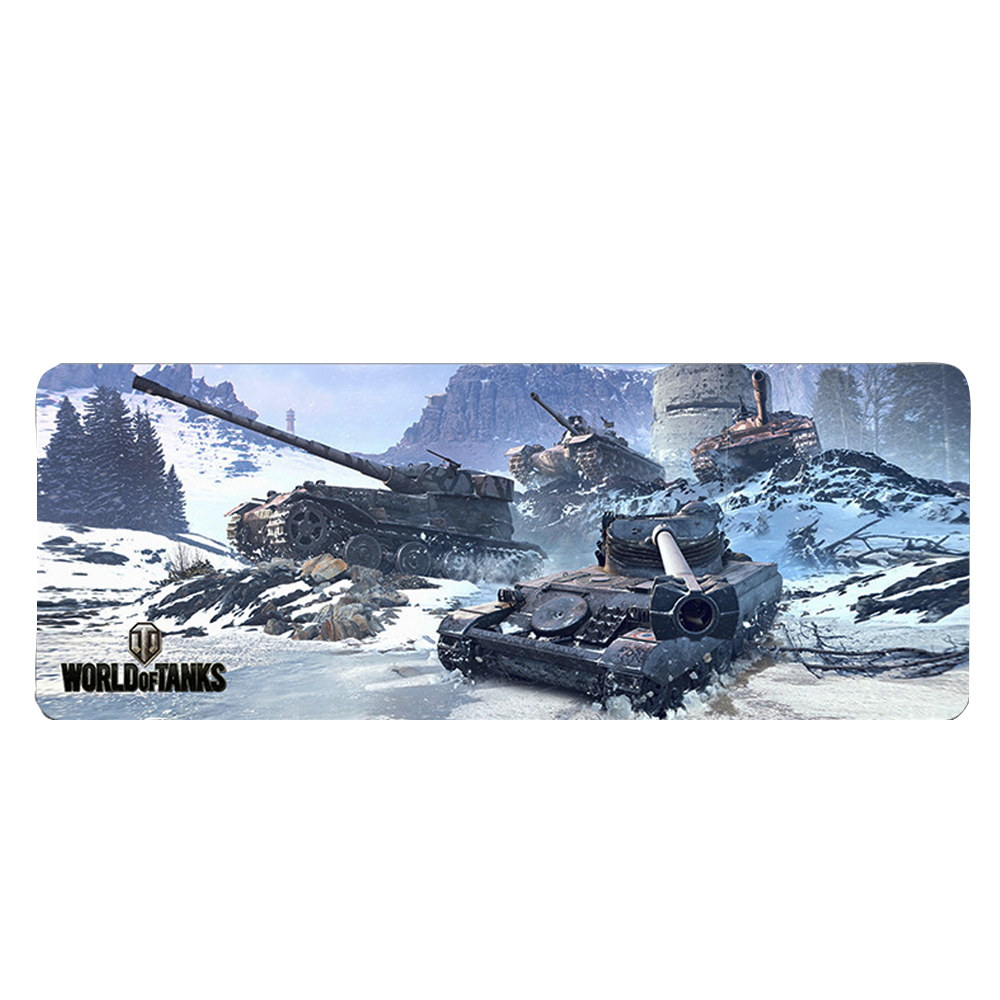 Коврик для мыши игровой World of tanks 16 нескользящая основа 300х700х2 мм (YUT_V3428)