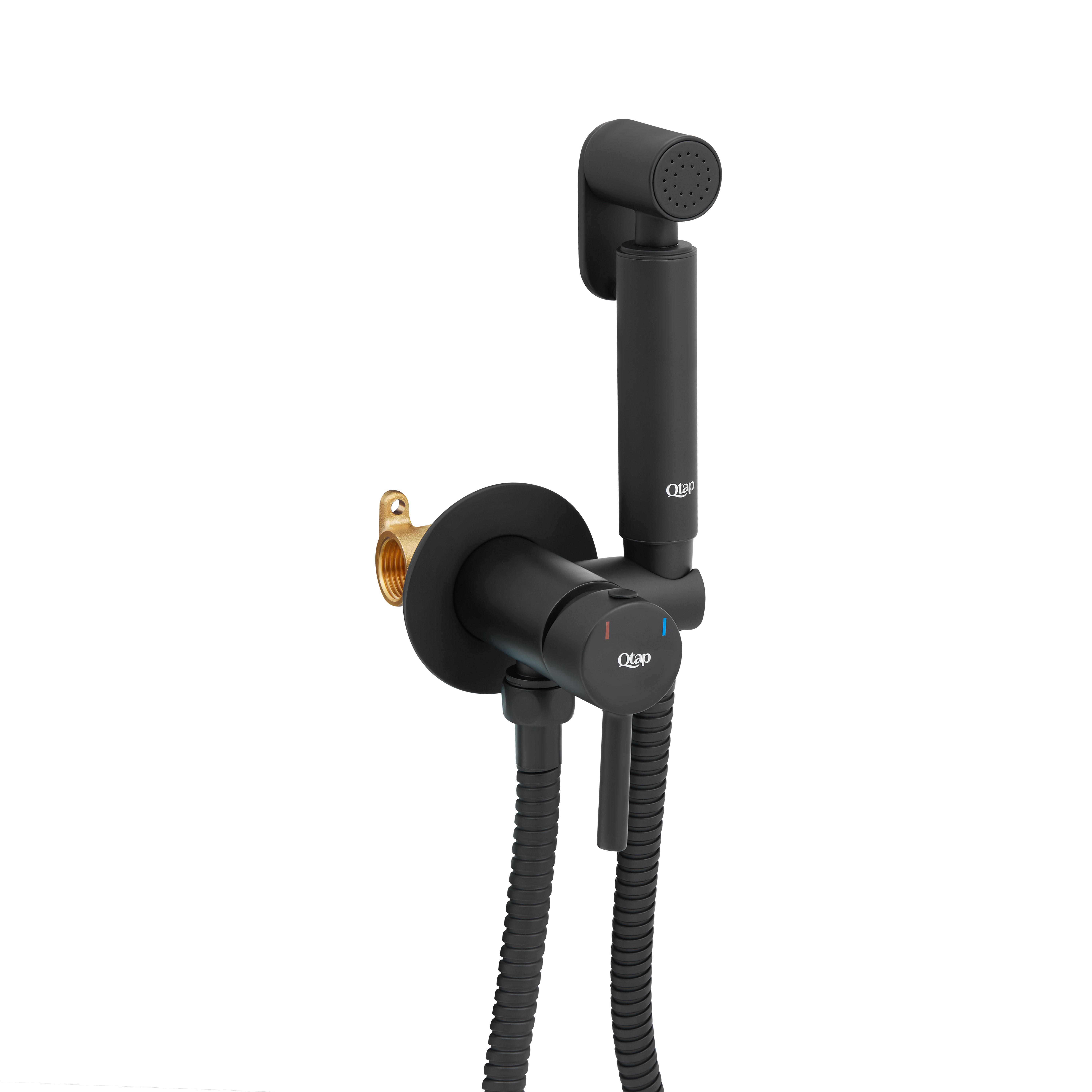 Гігієнічний душ Q-tap Inspai-Varius BCR V00440001 одноважільний Чорний (SD00035723)