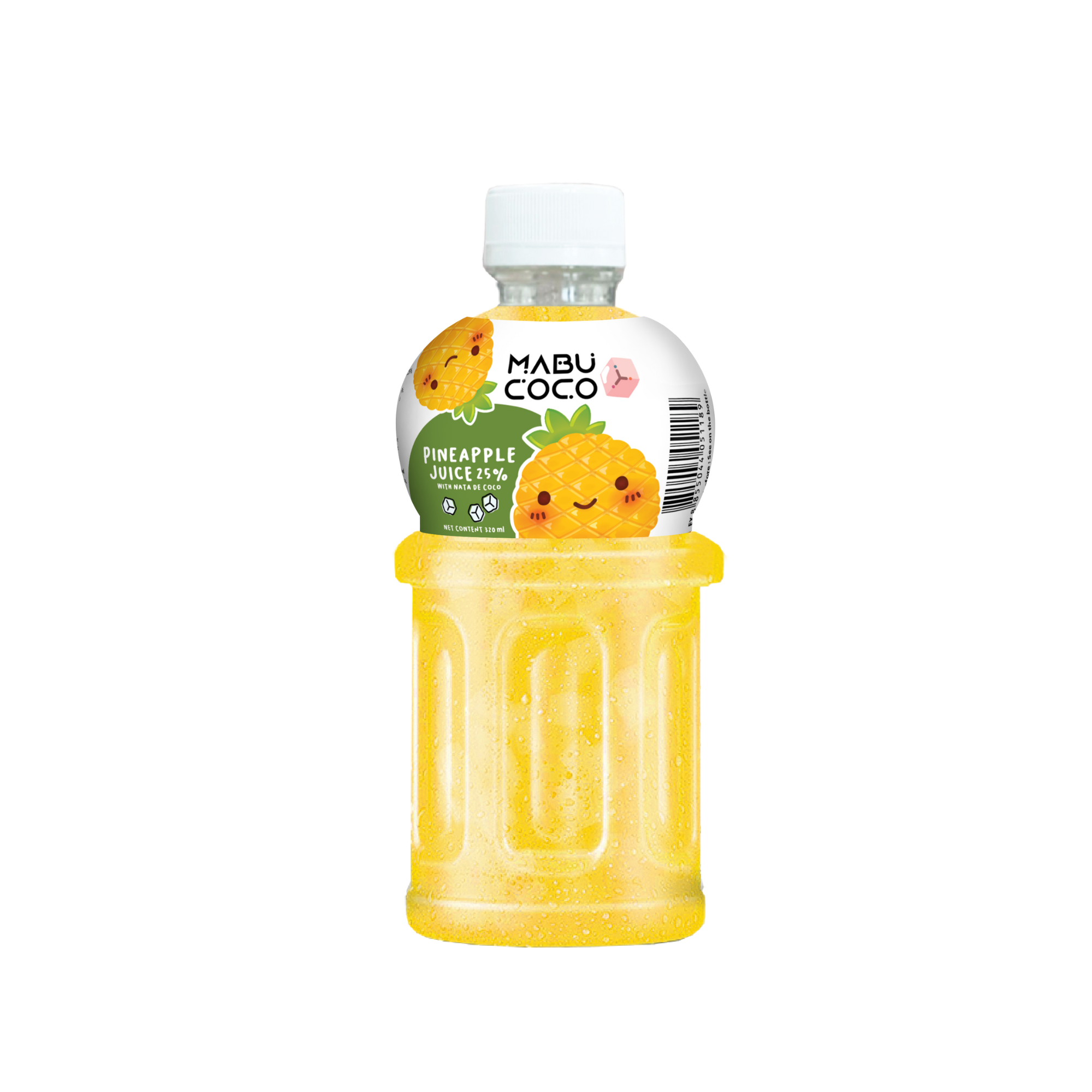 Напій Mabu Coco Pineapple nata de coco зі смаком ананаса 320 мл