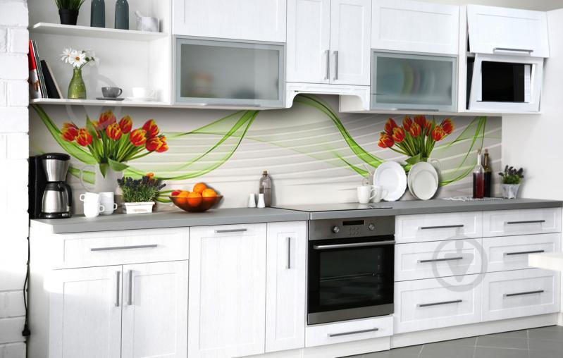 Скинали на кухню Zatarga «Страсть и расставание» 600х2500 мм виниловая 3Д наклейка кухонный фартук Скинали на кухню Zatarga «Страсть и расставание» 600х2500 мм виниловая 3Д наклейка кухонный фартук