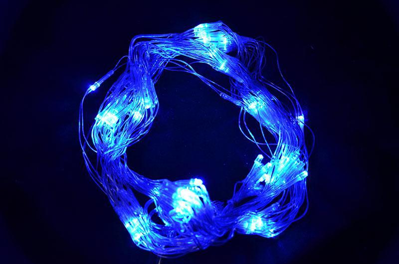 Светодиодная гирлянда Сетка 180 LED 2x1,8 м Синий (32812b42) Светодиодная гирлянда Сетка 180 LED 2x1,8 м Синий (32812b42)