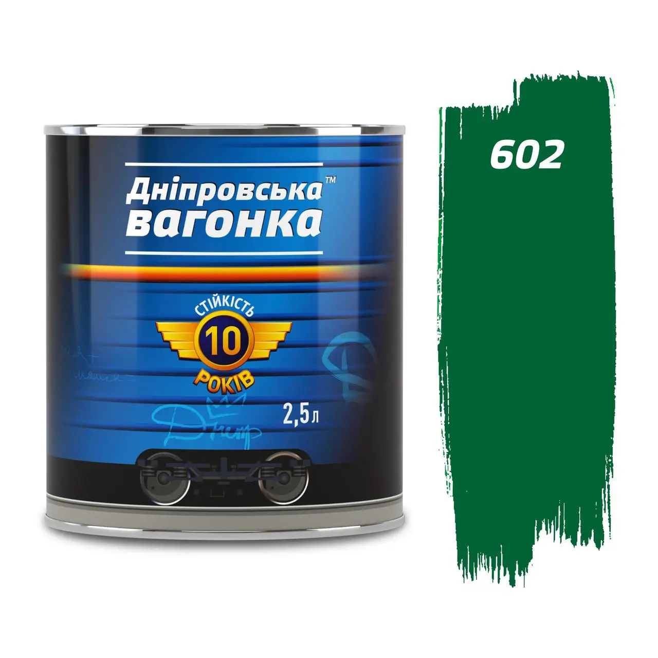 ᐉ Краска Днепровская Вагонка ПФ-133 2,5 л Green