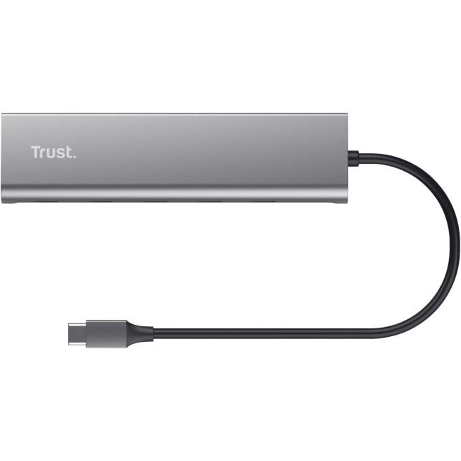 USB-хаб Trust Halyx 5-Port USB-C Hub Серый (25136) - фото 4