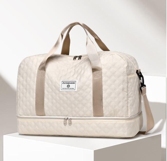 Дорожная сумка ZuoManNi для ручной клади водонепроницаемая с отсеком для обуви Черный (М2900265) - фото 3 Дорожная сумка ZuoManNi для ручной клади водонепроницаемая с отсеком для обуви Черный (М2900265) - фото 3