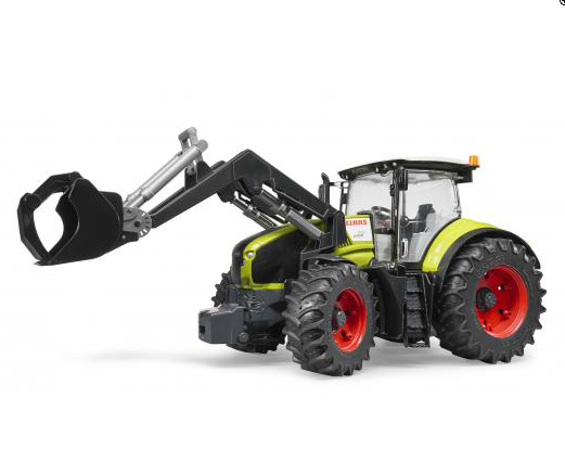 Іграшка трактор Bruder Claas Axion 950 із навантажувачем модель 1:16 (03013)