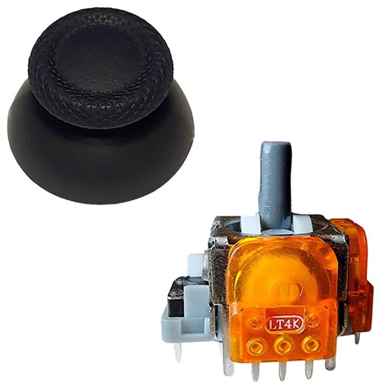 Электромагнитный 3D-механизм сток джойстика PS5 с датчиком TMR и сток V2 Серый