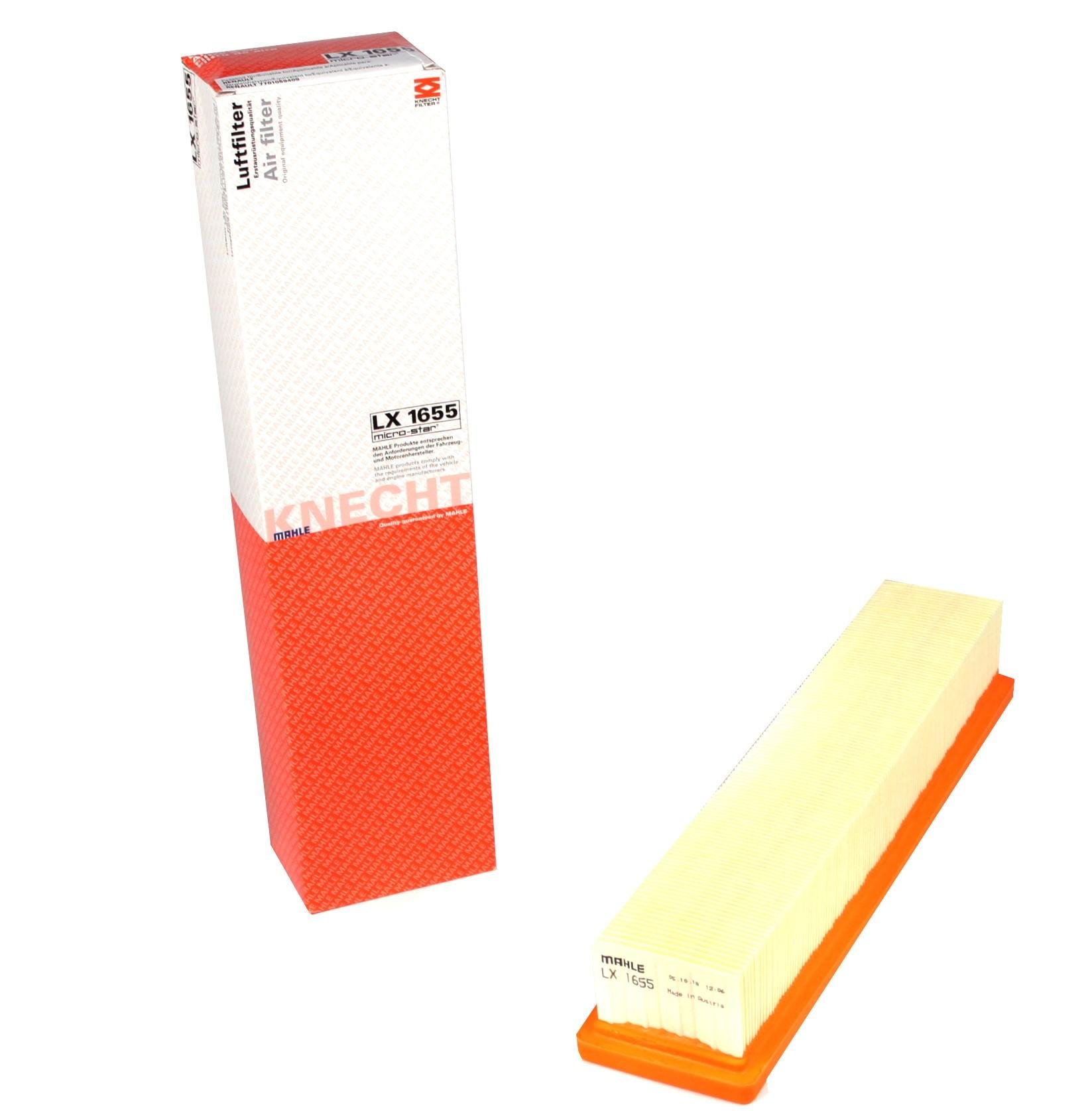 Фильтр воздушный KNECHT для Renault Kangoo/Dacia Logan 1,2 16V 01- (LX 1655)