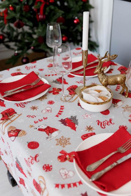 Скатертина Прованс Noel 120x136 см (42172) - фото 6 Скатертина Прованс Noel 120x136 см (42172) - фото 6