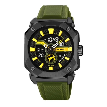 Наручные часы Skmei 2272BKAG Black/Army Green