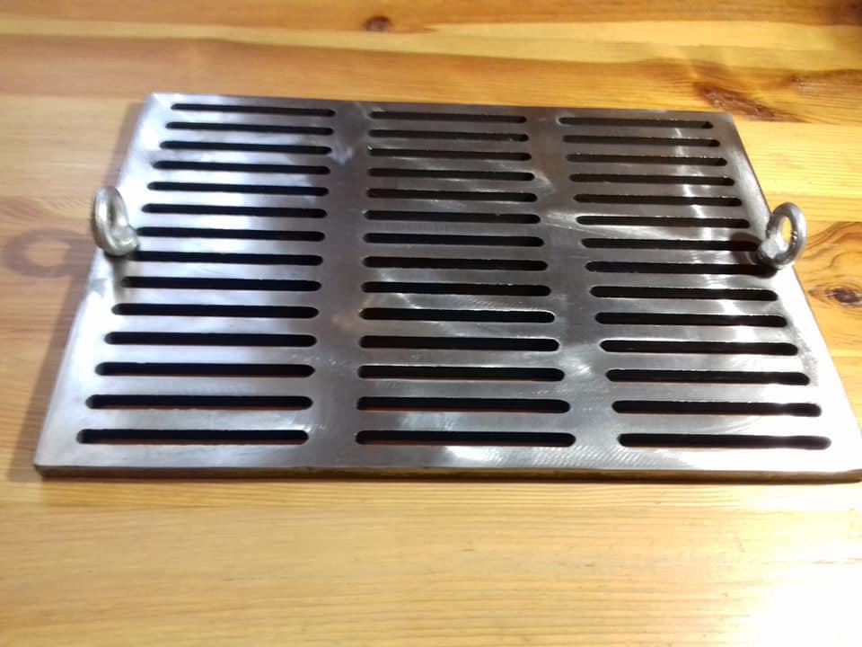 Чугунная решетка для гриля 350х500 мм - фото 2 Чугунная решетка для гриля 350х500 мм - фото 2