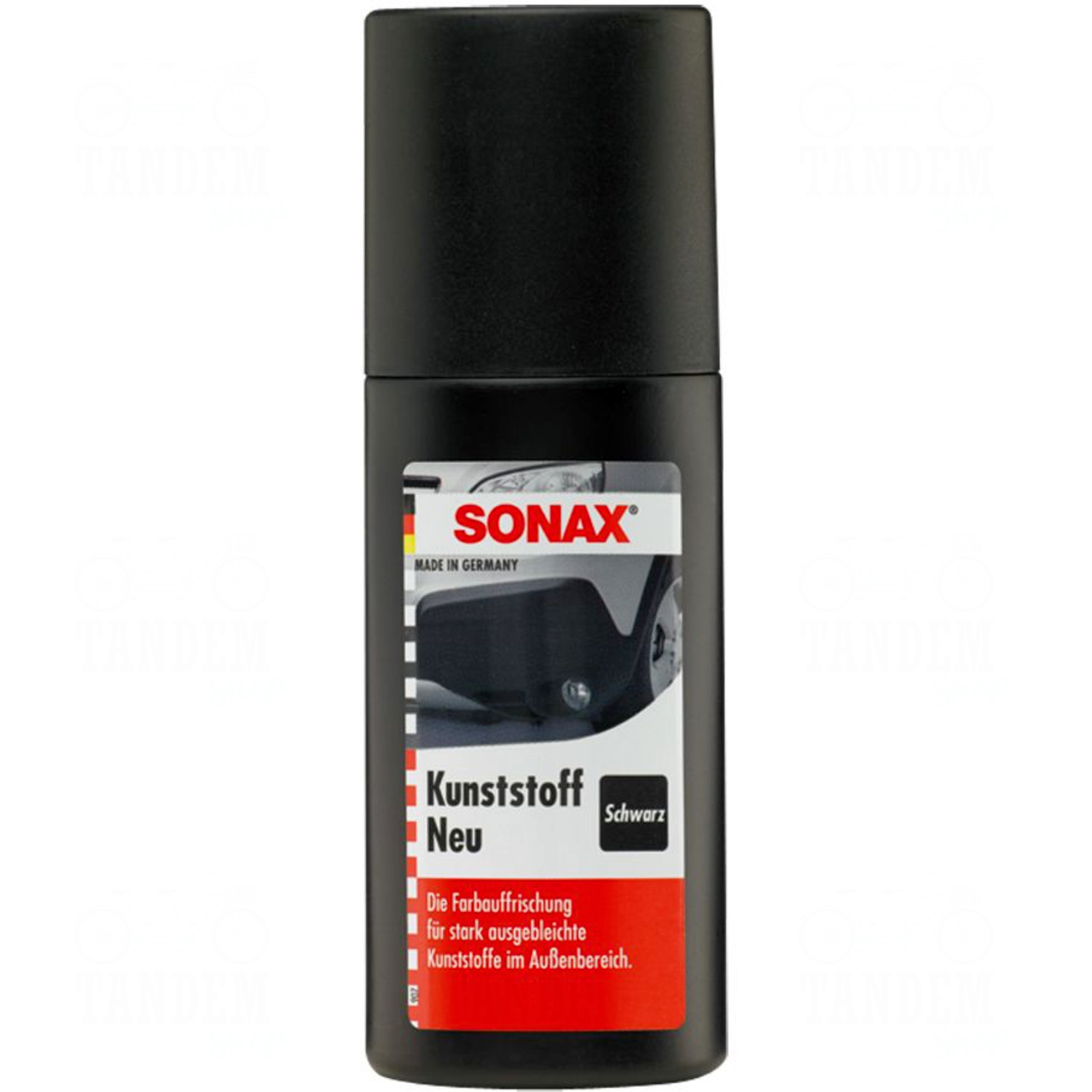 Чернитель пластика с аппликатором SONAX Plastic New Black 100 мл