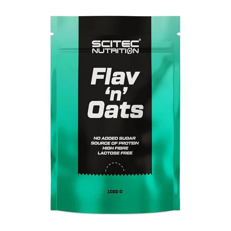 Овсяный коктейль Scitec Nutrition Flav & Oats 1 кг Клубника (21459-01) - фото 1