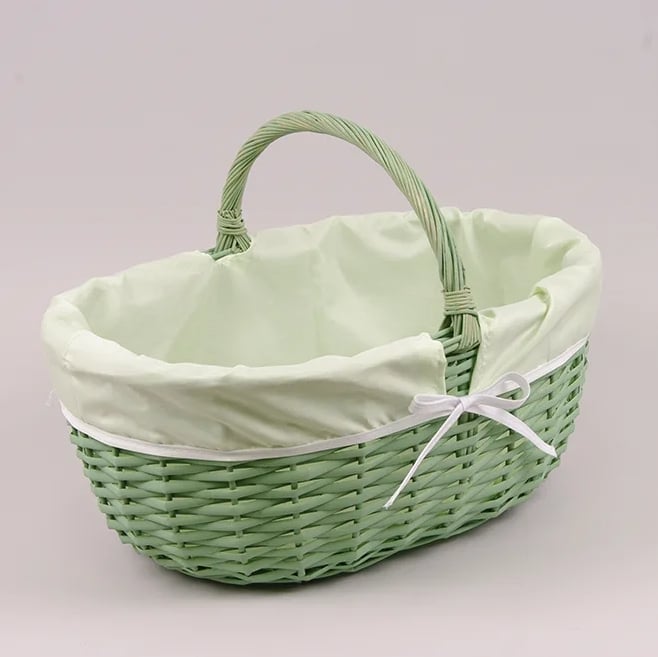 Корзина с тканью Flora (5486)
