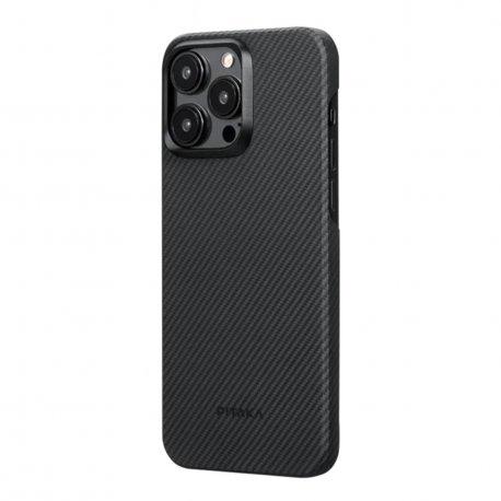 Чохол Pitaka MagEZ 4 Twill 600D Case для iPhone 15 Pro Black/Grey (KI1501PA) - фото 2