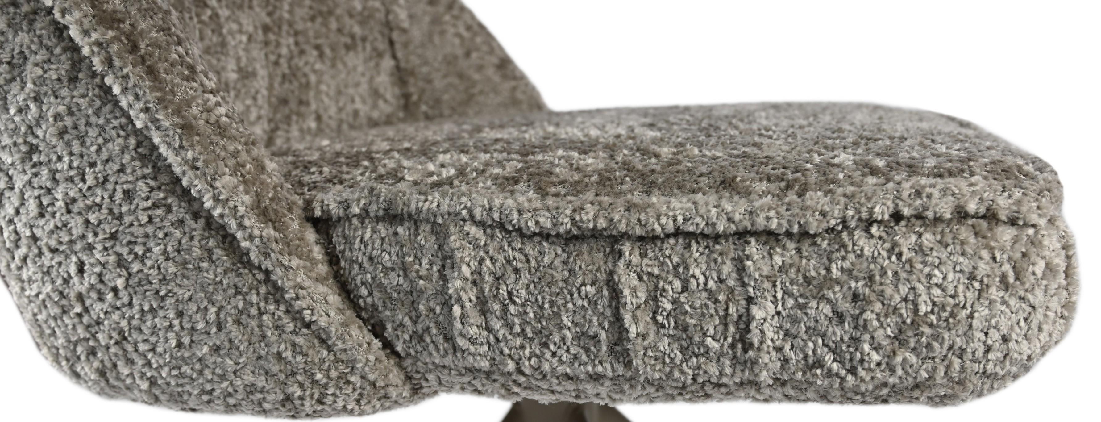 Стілець поворотний Vetro Перлинний тауп/Капучино (R-168) - фото 8 Стілець поворотний Vetro Перлинний тауп/Капучино (R-168) - фото 8