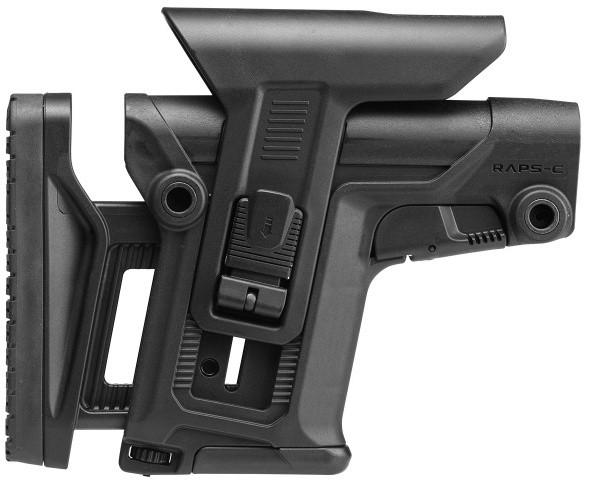 Приклад FAB Defense RAPS-С с регулируемой щекой и затыльником без трубы Черный - фото 2 Приклад FAB Defense RAPS-С с регулируемой щекой и затыльником без трубы Черный - фото 2