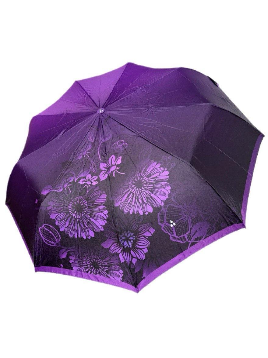 Парасолька жіноча напівавтоматична Срібний дощ 9 спиць Фіолетовий (6025/3) - фото 1 Парасолька жіноча напівавтоматична Срібний дощ 9 спиць Фіолетовий (6025/3) - фото 1