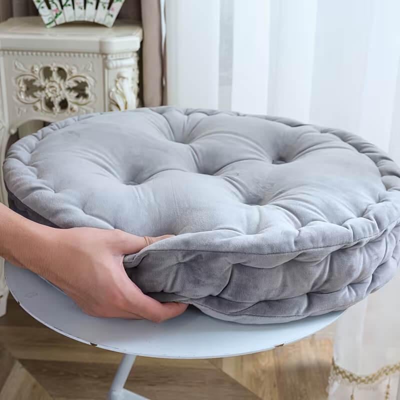Подушка для йоги та медитації 55x8 см Сірий (PY00001)