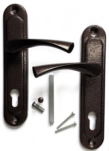 Дверна ручка на планці Aspect РП-85.23 Мідний (306956E)