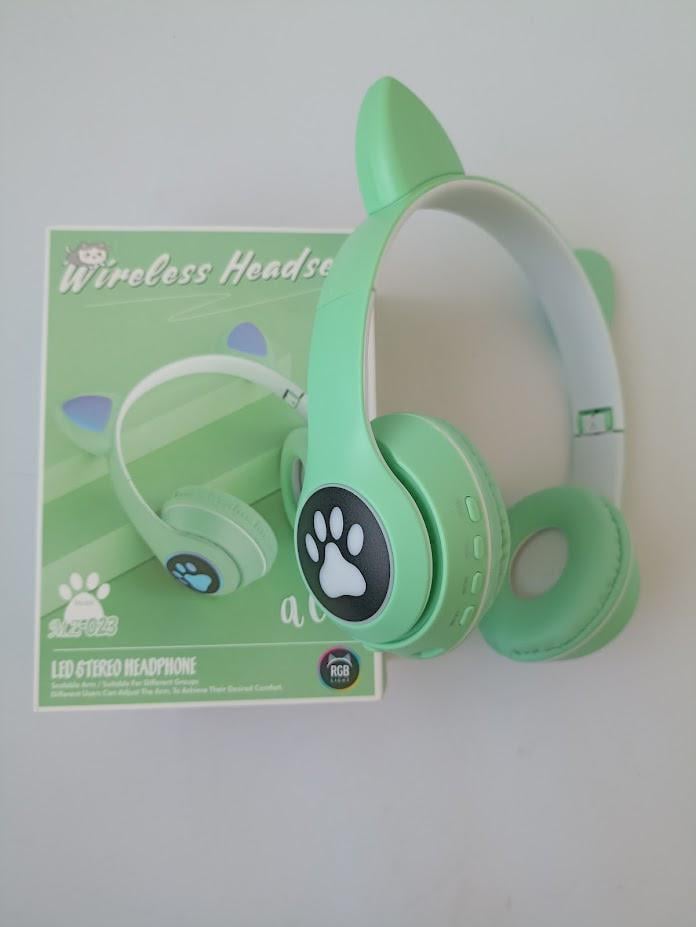 Наушники беспроводные Cat Ear VZV-23M Bluetooth с подсветкой